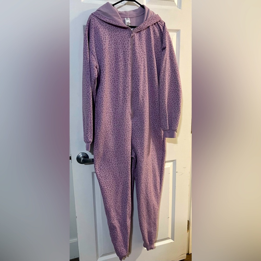 Soft leopard Print Onsie